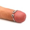 Anillo para glande de acero inoxidable - Plata