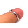 Anello per glande in acciaio inossidabile - Argento