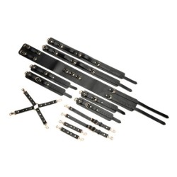 Temptress Oberschenkel Harness - Schwarz