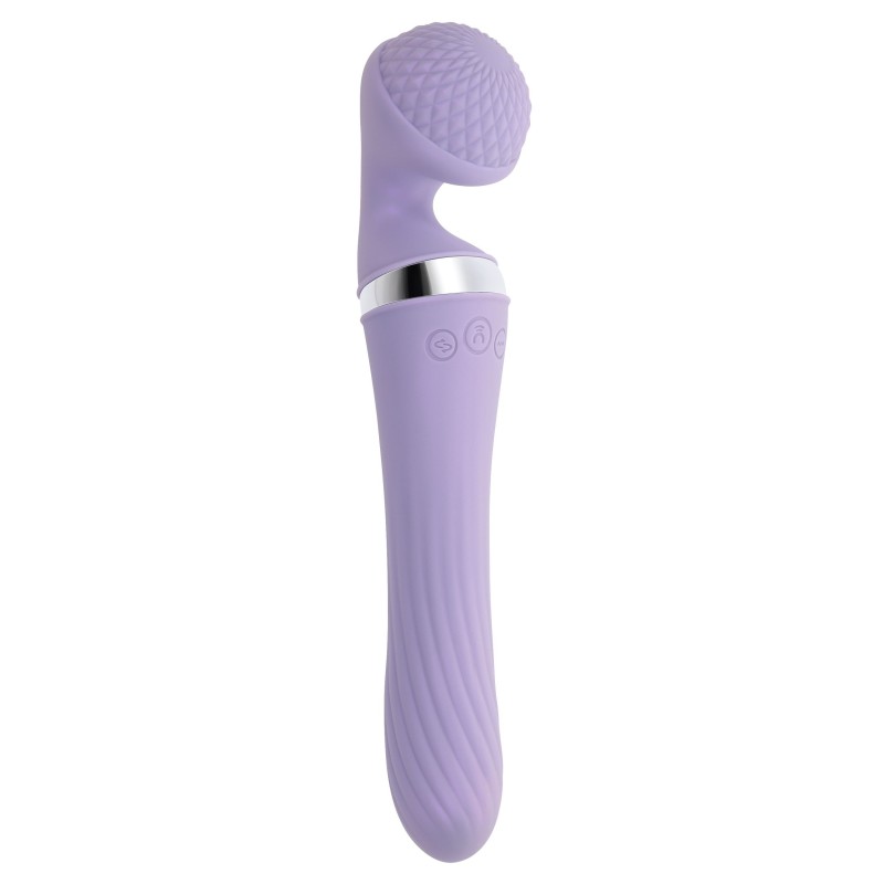 Vibrator z dvojnim učinkom Vibrato - Vijolična