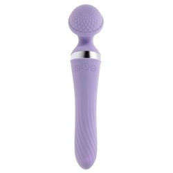 Vibrator z dvojnim učinkom Vibrato - Vijolična