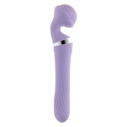 Vibrator z dvojnim učinkom Vibrato - Vijolična