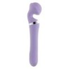 Vibrator z dvojnim učinkom Vibrato - Vijolična