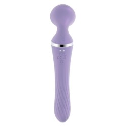 Vibrator z dvojnim učinkom Vibrato - Vijolična