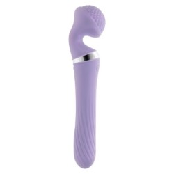 Vibrator z dvojnim učinkom Vibrato - Vijolična
