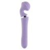Vibrator z dvojnim učinkom Vibrato - Vijolična