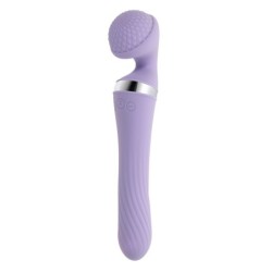 Vibrator z dvojnim učinkom Vibrato - Vijolična