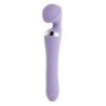 Vibrator z dvojnim učinkom Vibrato - Vijolična