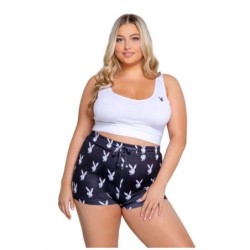 2-delt Slumber Bunny sæt - Sort og Hvid XL/2XL