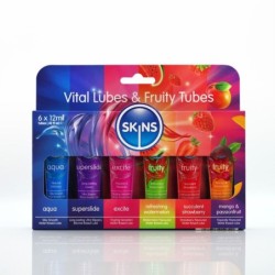 Skins Muestracsövek - Vital és Gyümölcsös - 6x 12ml
