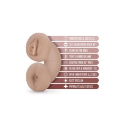 Tasha Glow in the Dark Masturbatie Sleeve - Beige