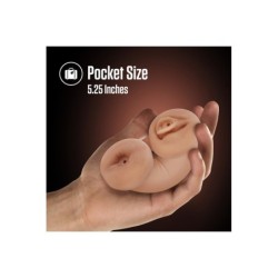 Tasha Masturbator Sleeve, der lyser i mørket - Beige