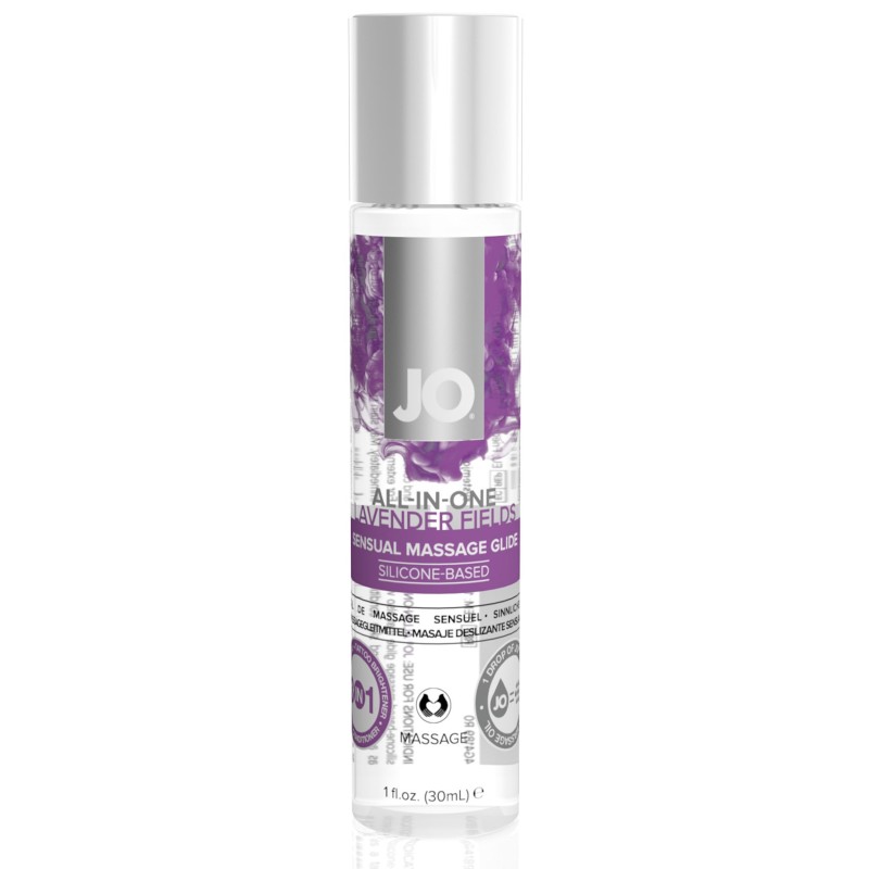 System JO - Чувствено масажно масло "Всичко в едно" Лавандула - 30 ml