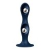 Satisfyer Double Ball-R - Tumši zils