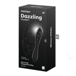 Satisfyer Dazzling Crystal 1 - Črna
