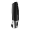 Močan masturbator Satisfyer+ z aplikacijo Connect - Črna/Srebrna
