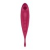 Satisfyer Twirling Pro Connect App - Tummanpunainen