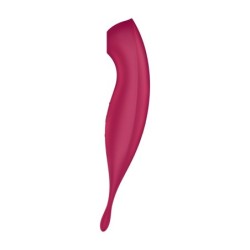 Satisfyer Twirling Pro Connect App - Temno Rdeča
