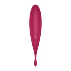 Satisfyer Twirling Pro Connect App - Tummanpunainen