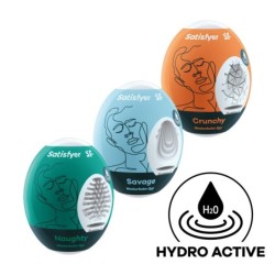 Satisfyer Set Masturbacijskih Jaja - Vragolasto, Divlje & Hrskavo