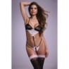 Conjunto Body-Set Izabel sem Entrepernas - preto