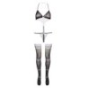 Conjunto Body-Set Izabel sem Entrepernas - preto