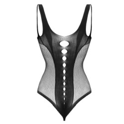 Body bez Krocza Leana - Czarny