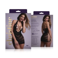 Amethille Shimmer Dress - Black