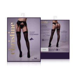Glorious Anti-rip Stockings with Suspender Belt - black S/M