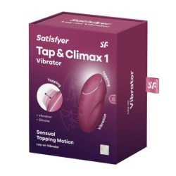 Satisfyer Tap & Climax 1 - Czerwony