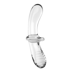 Satisfyer Double Crystal - Caurspīdīgs