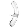Satisfyer Double Crystal - Läbipaistev