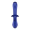 Satisfyer Double Crystal - Azul Claro
