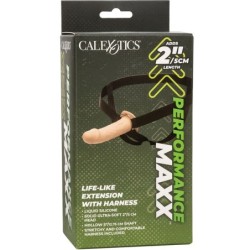 Performance Maxx Estensione Realistica Con Imbracatura Color Pelle Chiaro