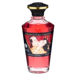 Shunga - Óleo Afrodisíaco Aquecedor Vinho Espumante de Morango