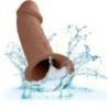 Performance Maxx Estensione Realistica Con Imbracatura Pelle Scura