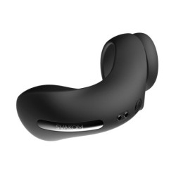 Svakom - Benedict Dobbelt Ring Perineum Stimulator - Sort