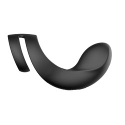 Svakom - Benedict Dobbelt Ring Perineum Stimulator - Sort
