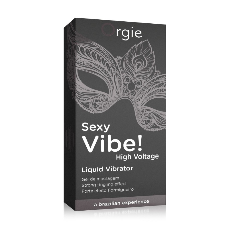 Orgie - Vibrador Líquido de Alta Voltagem Sexy Vibe! - 15 ml