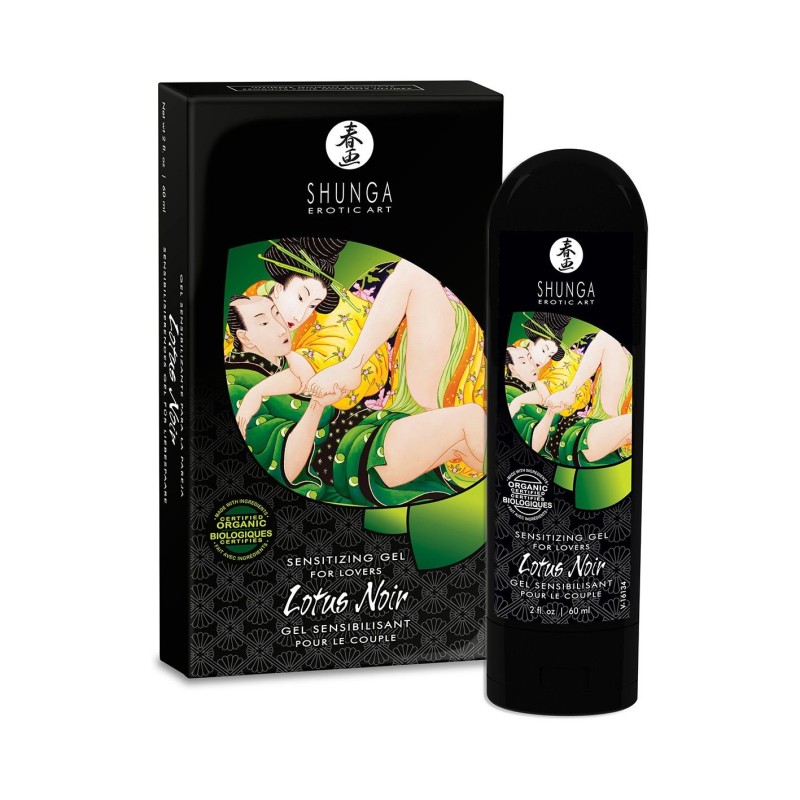 Shunga - Eksciterende Gel Lotus Noir