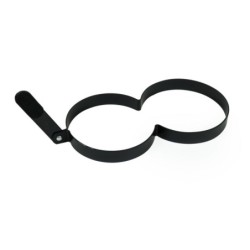 Äggstekpanna med obscen bröstform