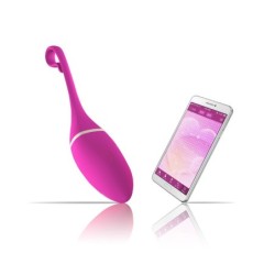 Realov - Irena I Vibrator Vijolične Barve z Upravljanjem preko Aplikacije