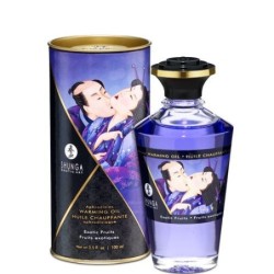 Shunga - Afrodiziakálny hrejivý masážny olej Exotické ovocie 100 ml