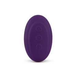 FeelzToys - Δονητής Κουνελιού Περιστροφικός Whirl-Pulse με Τηλεχειριστήριο Μωβ