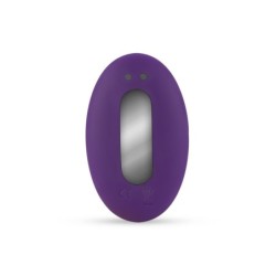 FeelzToys - Δονητής Κουνελιού Περιστροφικός Whirl-Pulse με Τηλεχειριστήριο Μωβ