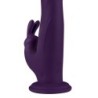 FeelzToys - Δονητής Κουνελιού Περιστροφικός Whirl-Pulse με Τηλεχειριστήριο Μωβ