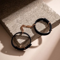 Crave - ID Cuffs - Czarno-Różowe Złoto