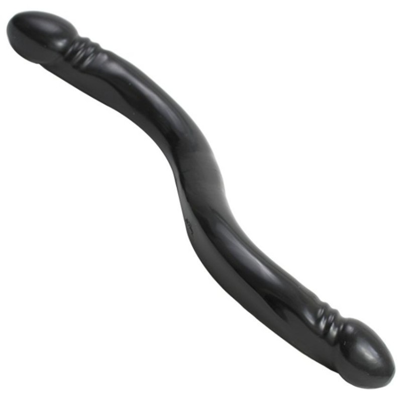 Klasični Dupli Dildo - Crni