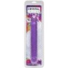Crystal Jellies Jr. Tupladildo - Violetti