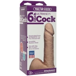 VacULock 16.5 cm ULTRASKYN Penis a Semenníky